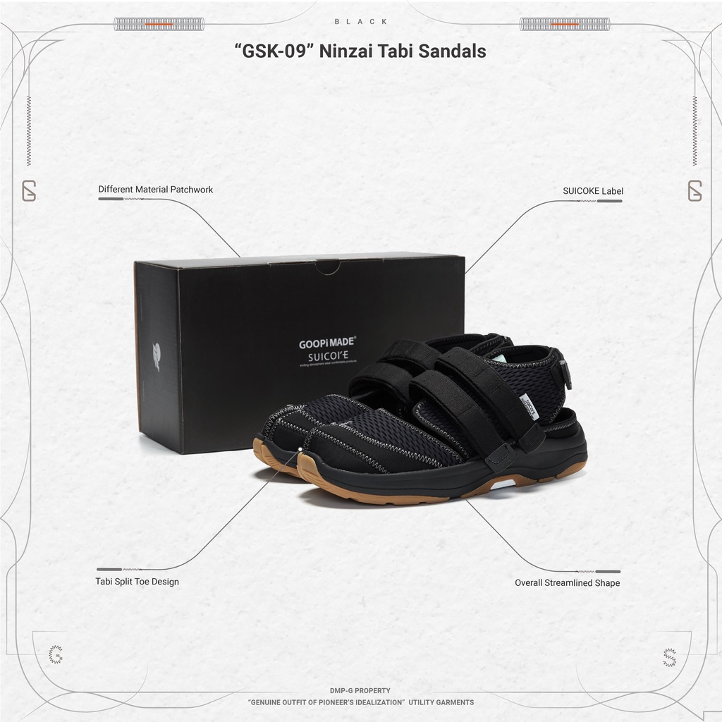 GOOPiMADE x SUICOKE  22 S/S Limited Collaboration VOL.2 “GSK