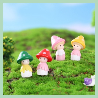 🌻多樂🌻園藝微景觀擺件蘑菇娃娃香菇娃娃人物公仔苔蘚多肉水族造景盆栽植物生態瓶裝飾擺件居家桌面擺飾療癒小物拍攝道具場景佈置