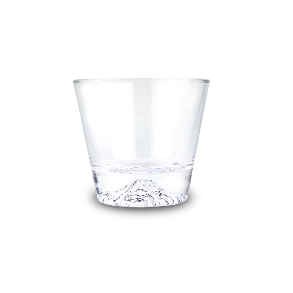 【堯峰陶瓷】富士山造型杯 玻璃杯 交換禮物 |超級美玻璃杯|威士忌杯酒杯| 牛奶優格杯|飾品擺飾