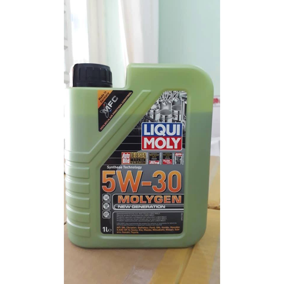 Liqui Moly 新一代 5w30 Molygen 踏板車油 + Air Blade 2020 標誌