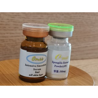 [麥皇MIT美容用品]膠原蛋白微導精華長針白藻針組/海綿微針/矽針/海綿骨針/spongilla powder