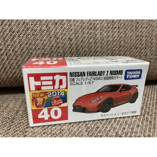 Tomica 多美 現貨 正版 40號 初回 2014新車貼紙