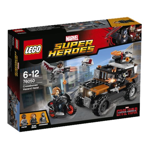 LEGO 樂高 76050 全新品未拆 超級英雄系列 十字骨攔截戰 Crossbones 黑寡婦 獵鷹