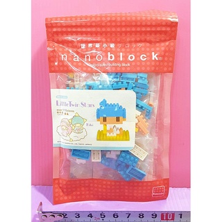 【Mika】nano 雙子星 Kiki 世界最小級積木 nano block 迷你積木 三麗鷗 Sanrio