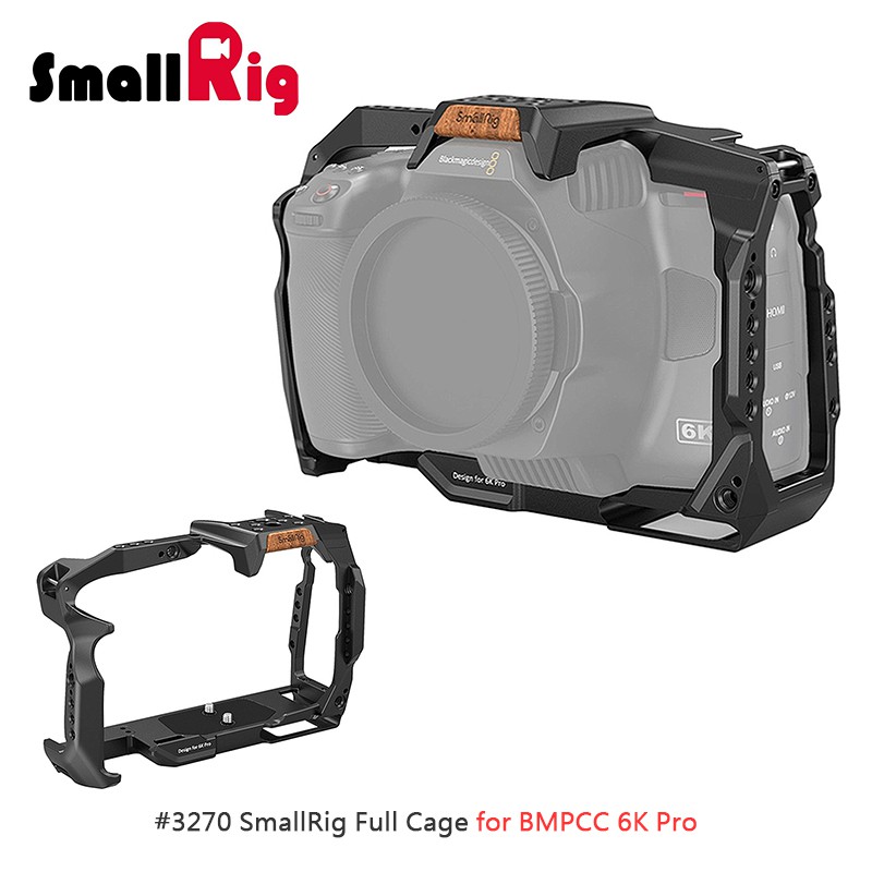 三重☆大人氣☆ SmallRig 3270 專用 提籠 兔籠 for BMPCC 6K Pro