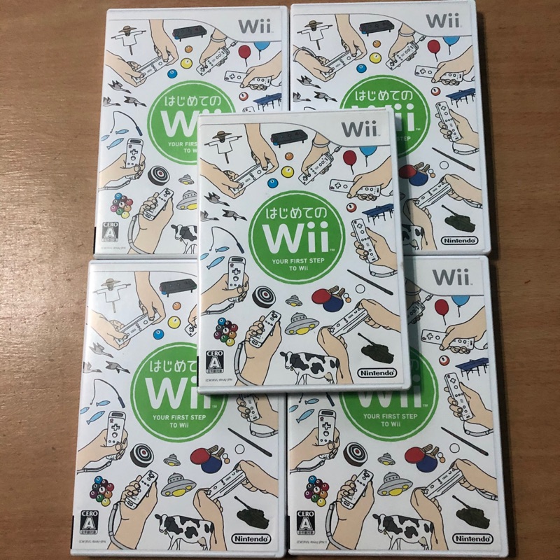 四片 王子專屬 Wii 第一次接觸 Your First Step To Wii  二手