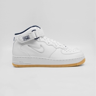 NIKE AIR FORCE 1 MID QS Jewel NYC 全白 中筒 AF1【DH5622-100】KS