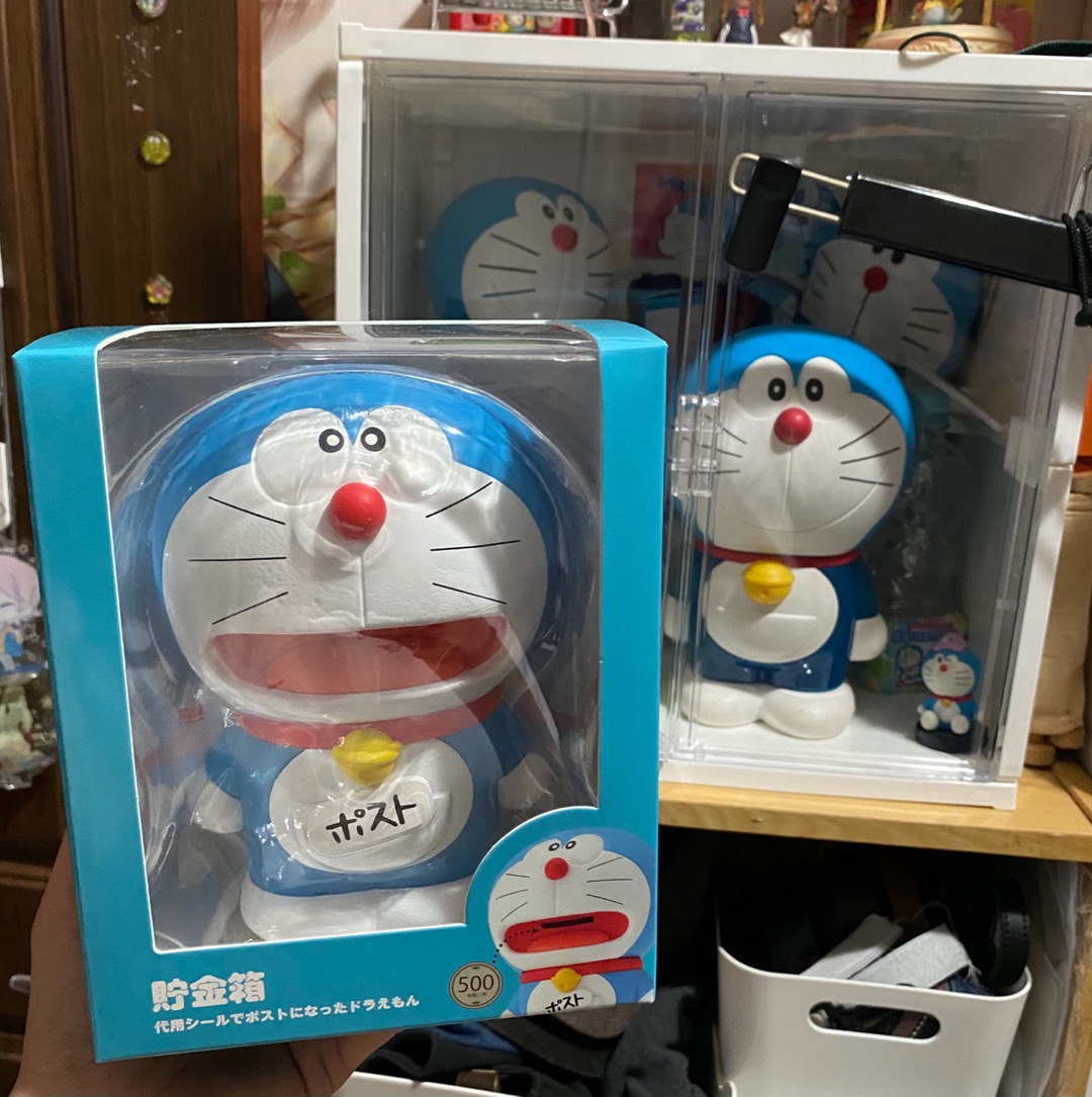 現貨 日本郵局多啦a夢50周年紀念商品 存錢筒 公仔 手提包 收納包 蝦皮購物