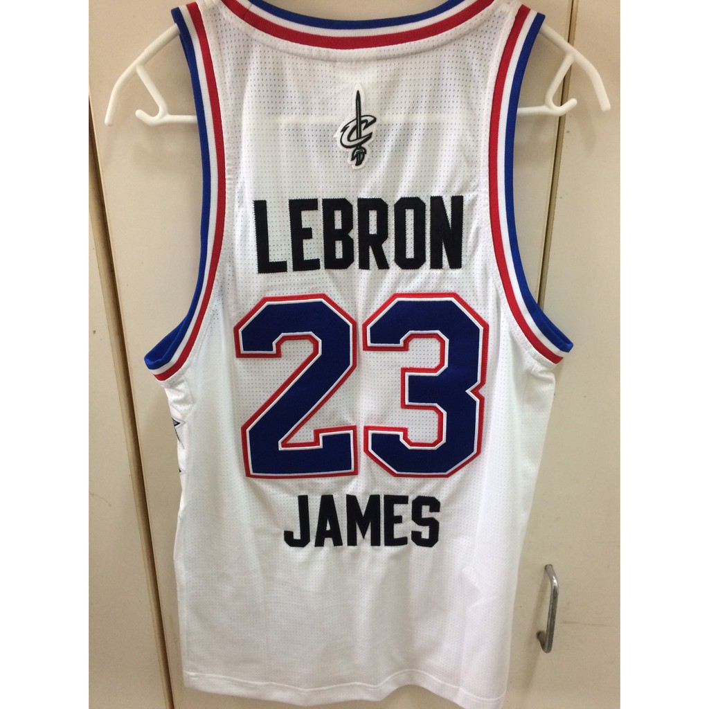 NBA球衣 Lebron James LBJ 2015明星賽 Adidas Swingman 雙層電繡 台版 S號