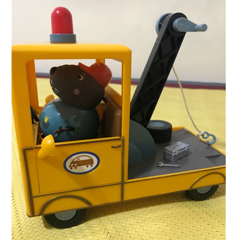 佩佩豬🐷正品拖吊車二手玩具