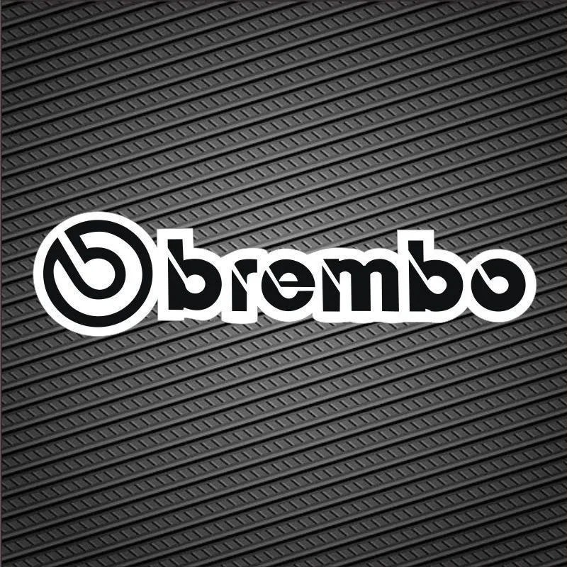 【2021優選好品】現貨速發鮑魚BREMBO卡鉗貼紙 布雷博剎車盤貼個性 創意 字母改裝車貼 台灣發貨