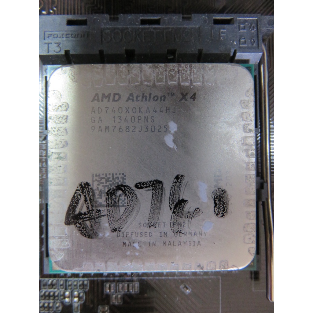 C.AMD CPU-AMD Athlon X4 740 3.2G AD740XOKA44HJ 四核 65W 直購價180