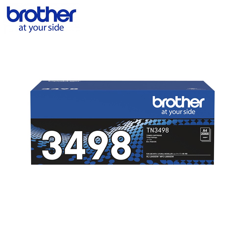 Brother TN-3498 原廠黑色碳粉匣 適用 HL-L6200DW MFC-L6900DW 廠商直送