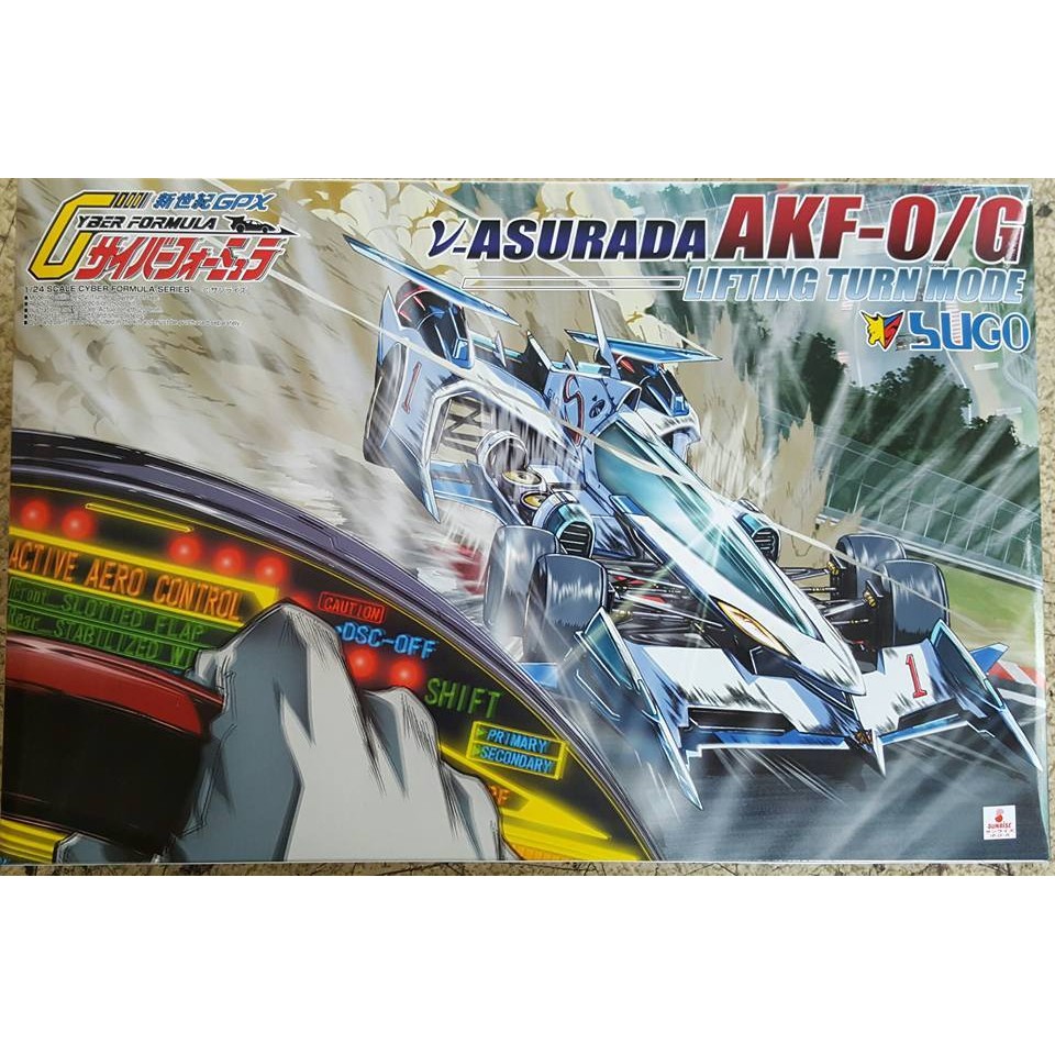 【高雄天利鄭姐】日本 AOSHIMA 1/24 閃電霹靂車 NO.19 AKF-0/G