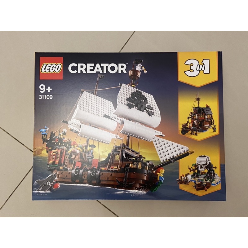 Lego 樂高 Creator系列31109 三合一海盜船