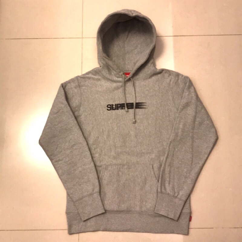 SUPREME MOTION LOGO HOODIE 罕見S號 絕版限量帽T 連帽衛衣（二手）