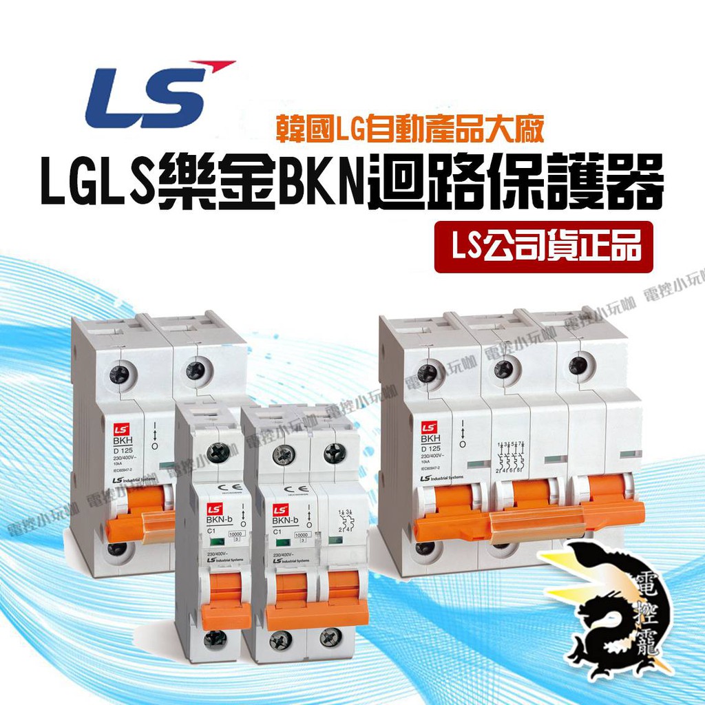 【8H快速出貨】LG LS樂金BKN迴路保護器 斷路器 公司貨正品 公司貨 #台中實體店面