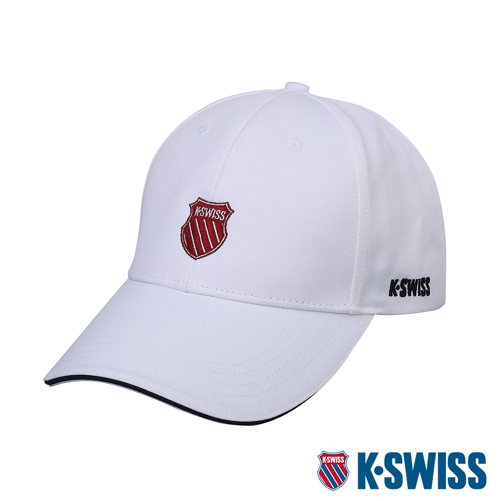 K-SWISS CT BASEBALL CAP 2運動棒球帽-白