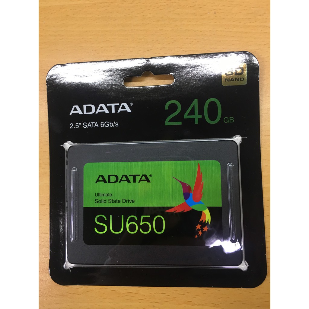 ADATA 威剛 Ultimate SU650 240G 480G SSD