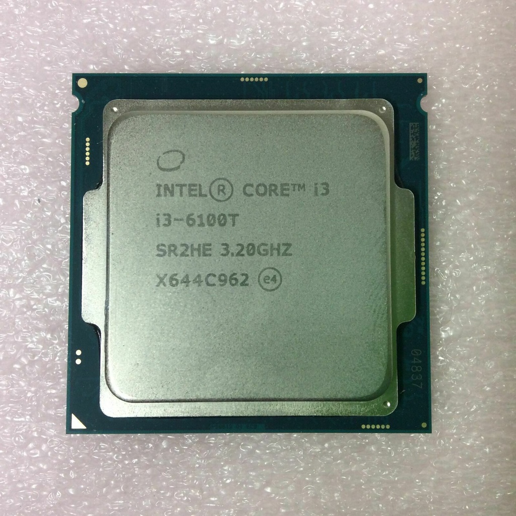 Intel I3-6100T 35W ITX CPU 處理器(插座 1151 v1.1 - Skylake 6th)