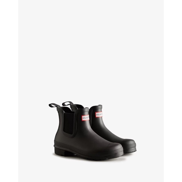［全新正品現貨］Hunter Boots  Original Chelsea 切爾西踝靴/雨鞋 女鞋經典款 黑色
