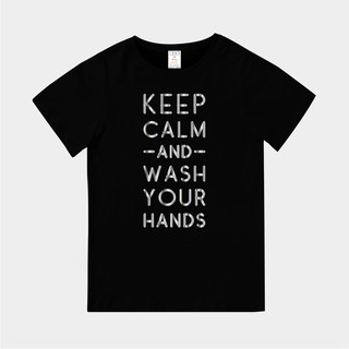 T365 臺灣製造 MIT CORONAVIRUS COVID-19 WASH HANDS 洗手 銀色 親子裝 童裝 T