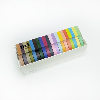 mt 和紙膠帶 20色盒裝組 / 明色+暗色 (MT20P002R) / 7m新版