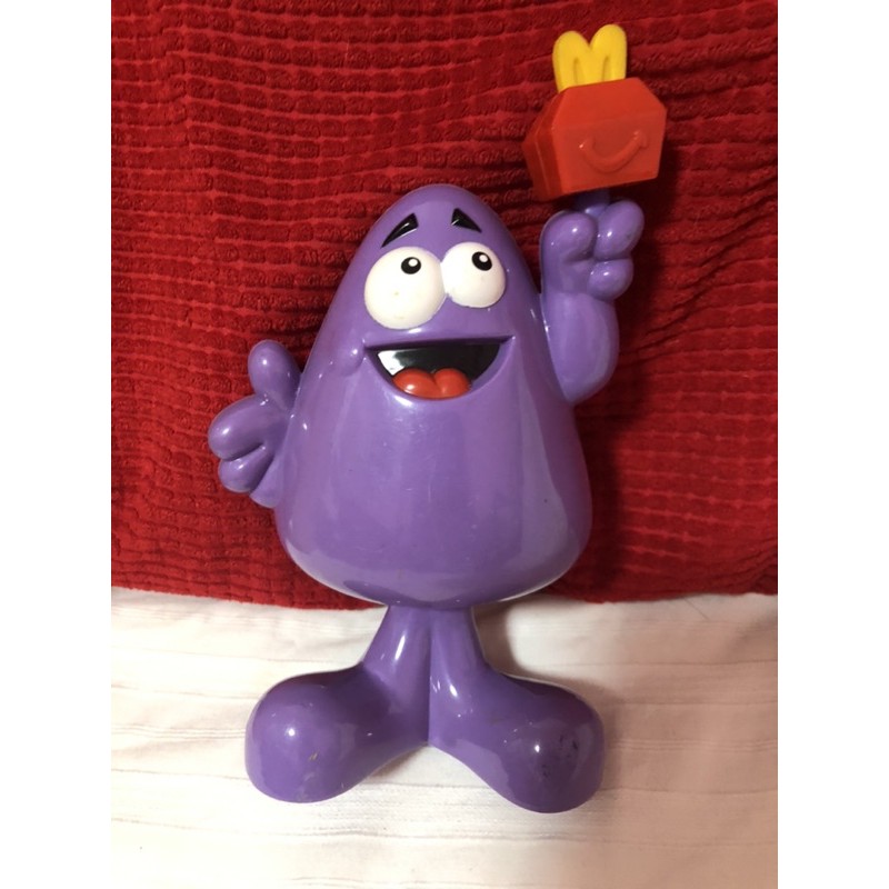 老玩家收藏系列奶昔先生按壓彈跳麥當勞玩具老物絕版款出清 蝦皮購物