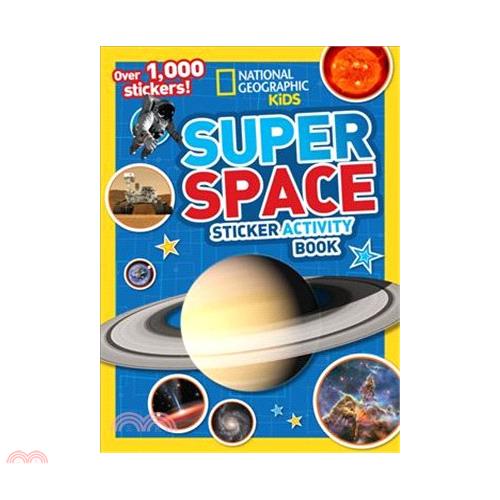National Geographic Kids Super Space Sticker Activity Book: Over 1,000 Stickers!
