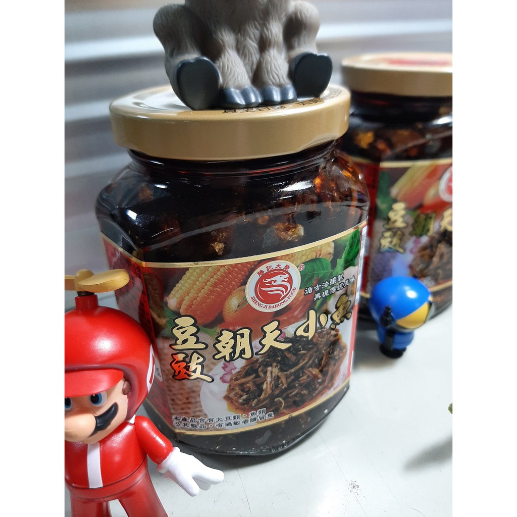 豆鼓 朝天小魚-傳統美味 380公克 / 罐 ***(A019)超取一單最多10罐
