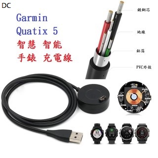 【圓盤充電線】Garmin Quatix 5 智慧 智能 手錶 充電線 電源線 充電器