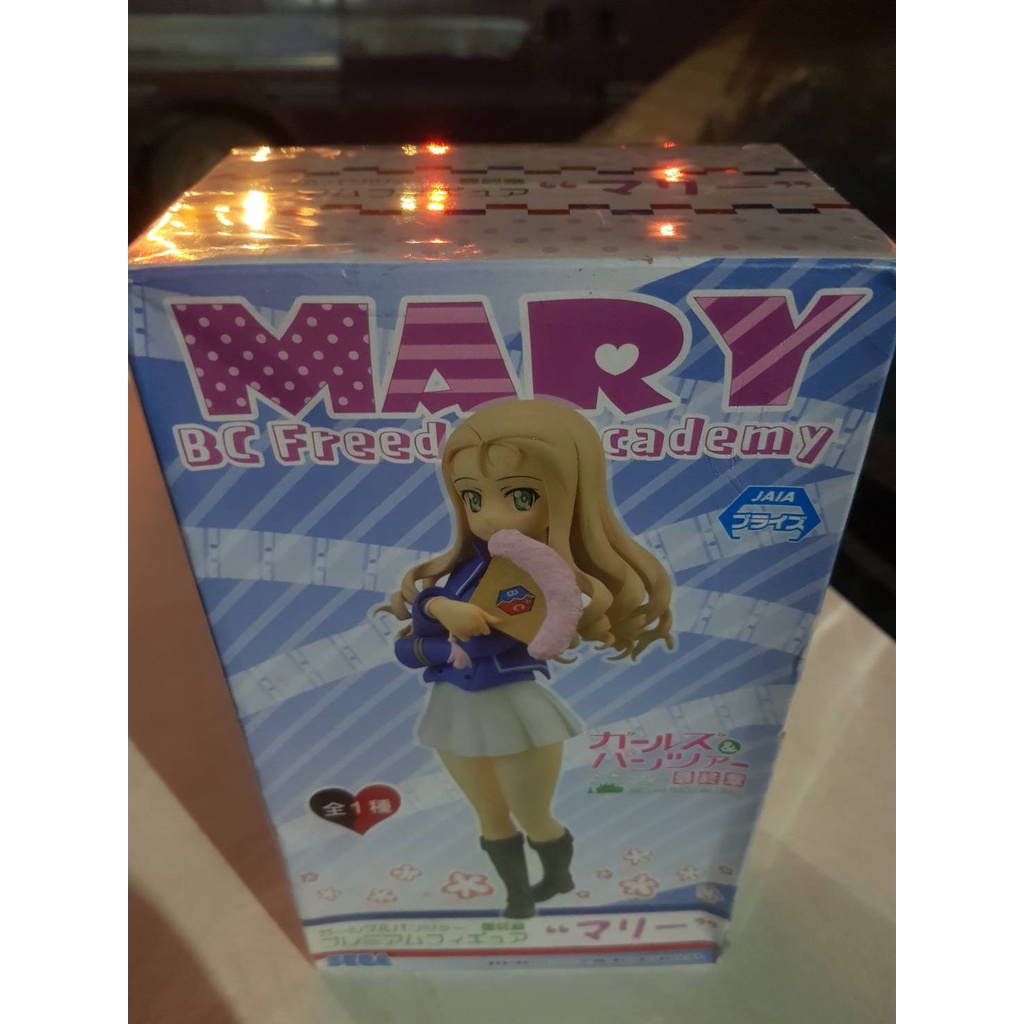 稀有老物日版SEGA少女與戰車 最終章 戰車少女  自由學園 瑪莉 MARY 公仔