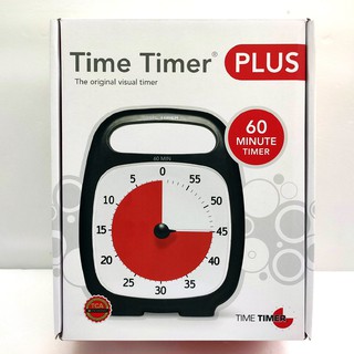 Time Timer PLUS 手提式視覺倒數計時器 60 Minute Desk Visual Timer
