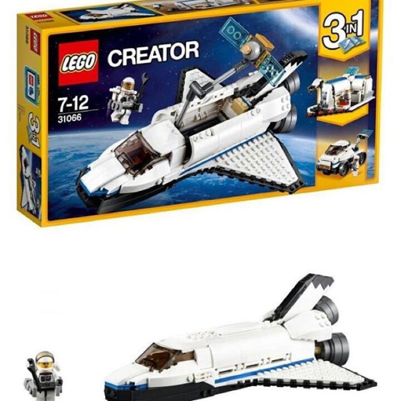 Lego 樂高31066 space shuttle explorer