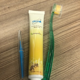 艾多美抗菌軟毛牙刷組內含牙膏 牙刷 牙間刷
