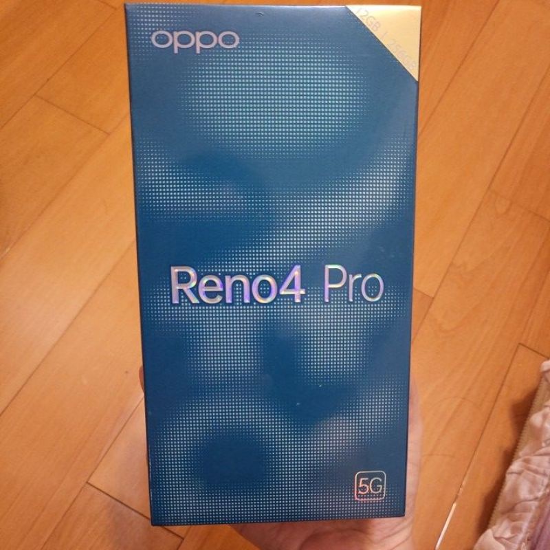 全新未拆封OPPO Reno4 Pro (12G/ 256GB)晶鑽藍