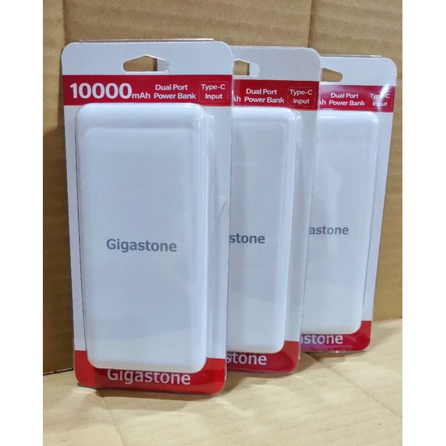 Gigastone 立達國際 10000mAh Type-C快充輸入行動電源（PB-7112W）