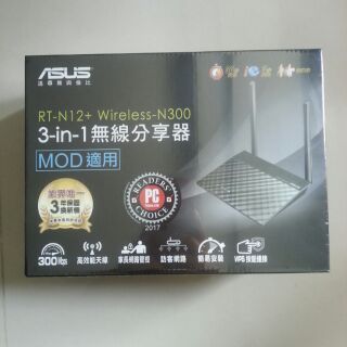 RT-N12+Wireless-N300無線分享器