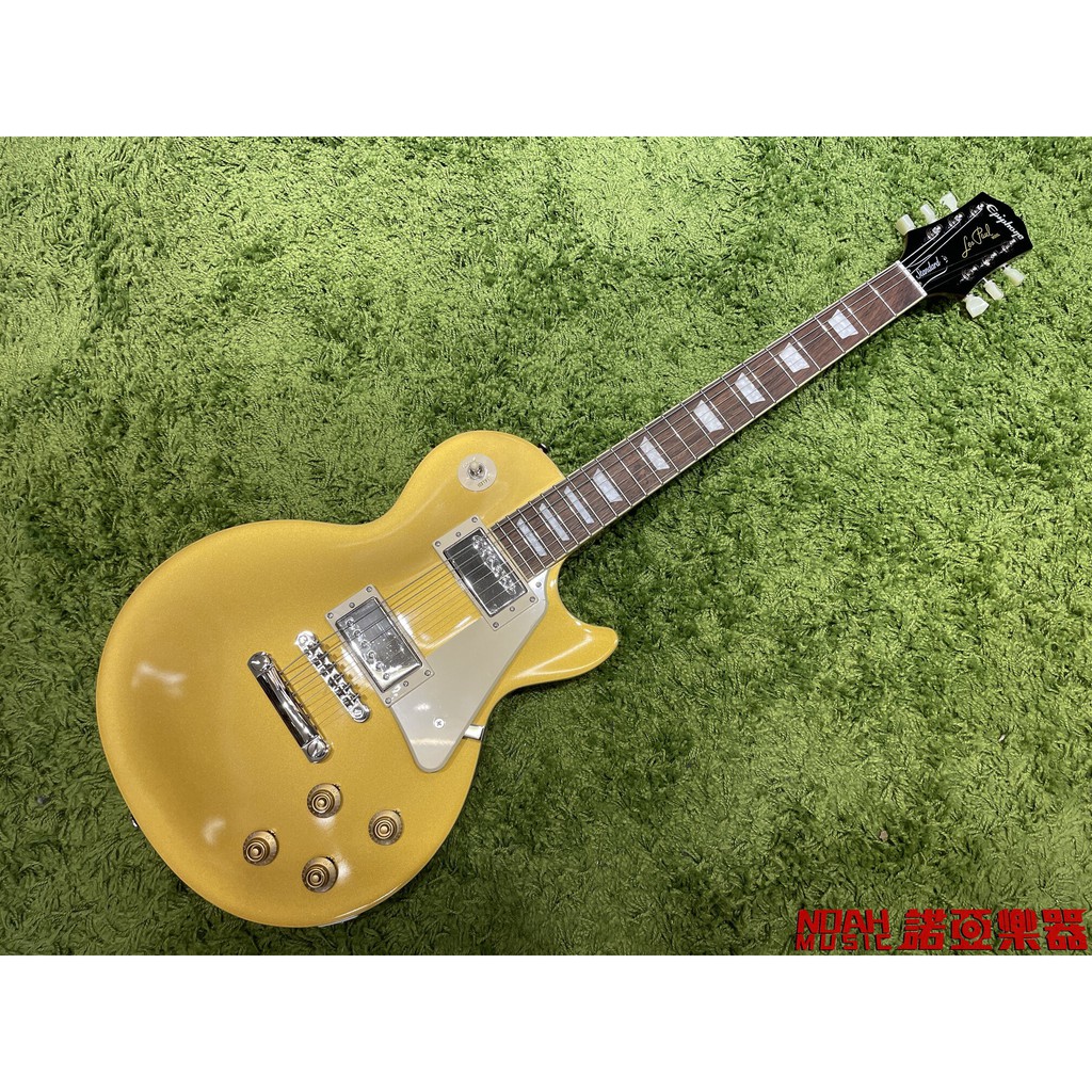 【諾亞樂器】全新 免運 Epiphone Les Paul Standard 60's Gold top 電吉他 金色款