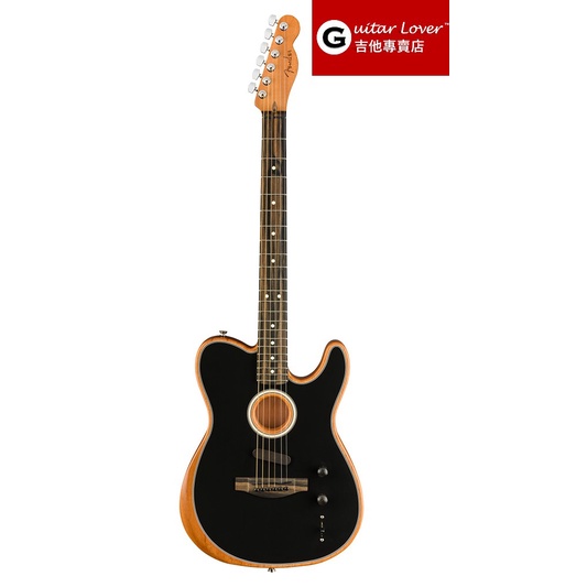 Fender American Acoustasonic Telecaster Black 黑 美廠
