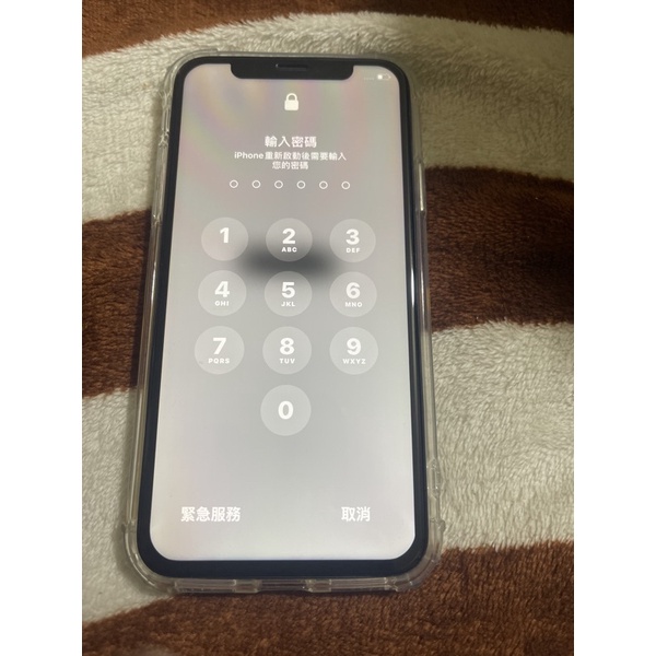 iPhone X鎖機零件機出售（內建64G)不二價