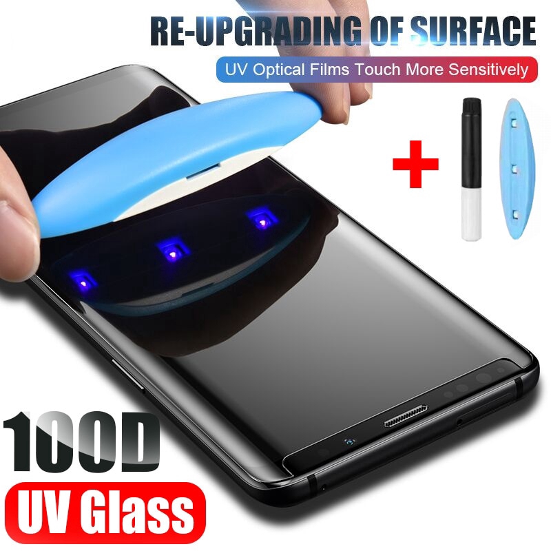 Uv 鋼化玻璃 LG VELVET 5G 全液體屏幕保護玻璃