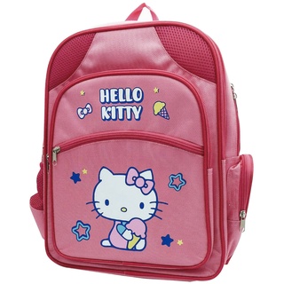 Hello Kitty 高級雙層書背包【台灣正版現貨】