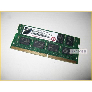 JULE 3C會社-正 創見 DDR4 2400 16G 16GB TS2GSH64V4B/全新/終保/筆電 記憶體