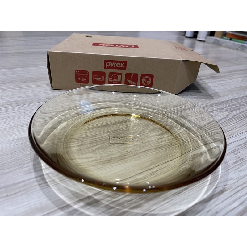 康寧 Pyrex 19cm 透明餐盤 新品