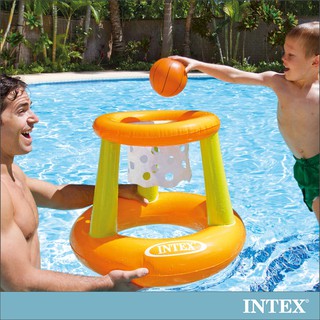 松之屋>【INTEX】幼童投籃充氣玩具/水上籃球架 15150050(58504)