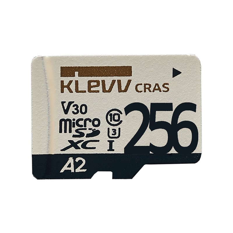 《SUNLIKE》KLEVV 科賦 256GB 記憶卡 microSDXC A2 V30 UHS-I U3 附轉卡