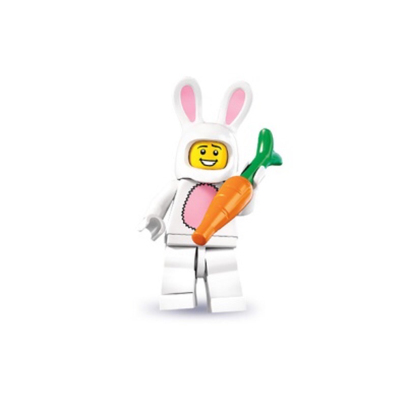 LEGO 8831 bunny suit guy 樂高第七代人偶包 兔子人 兔子裝