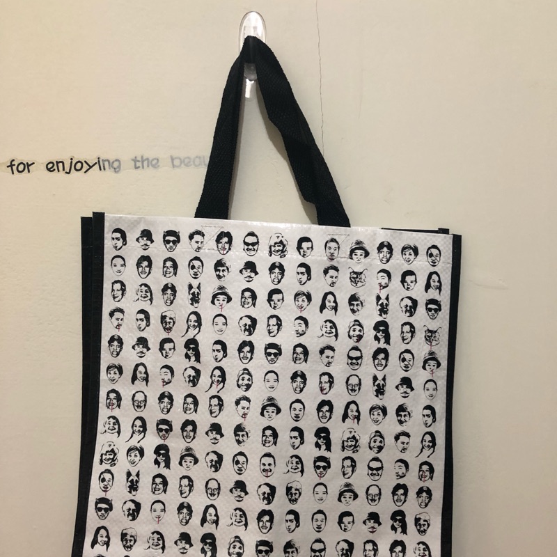 Asoko 鼻血人塑膠提袋 原宿購買 蝦皮購物