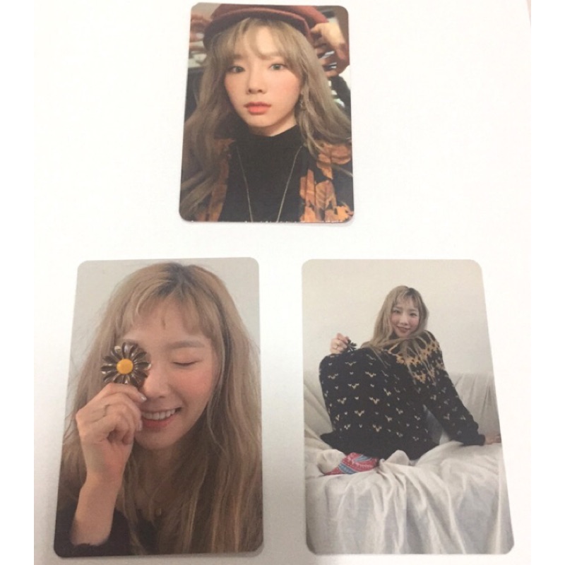 少女時代太妍purpose一般版專輯紅白一套tfu小卡韓壓全新未拆 蝦皮購物